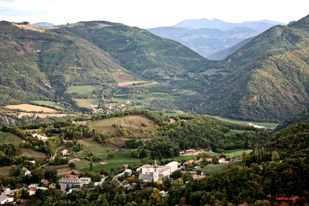 Laus vista desde la loma