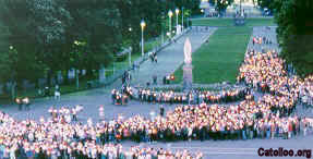 Procesin con velas