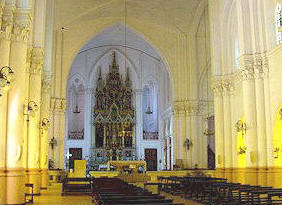Interior de la Basílica de Guadalupe