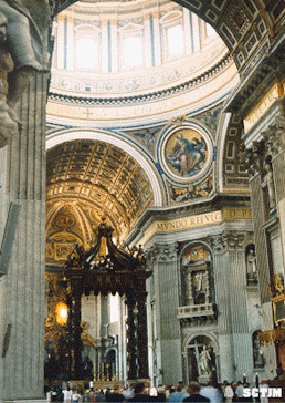 Baslica de San Pedro, interior