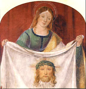 Santa Vernica y el rotro de Jess